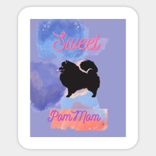 Sweet Pom Mom Sticker